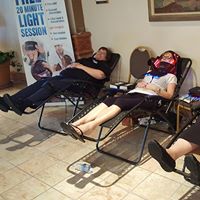 Laveen-based Enlightened to Wellness demonstrates how Light Therapy works.