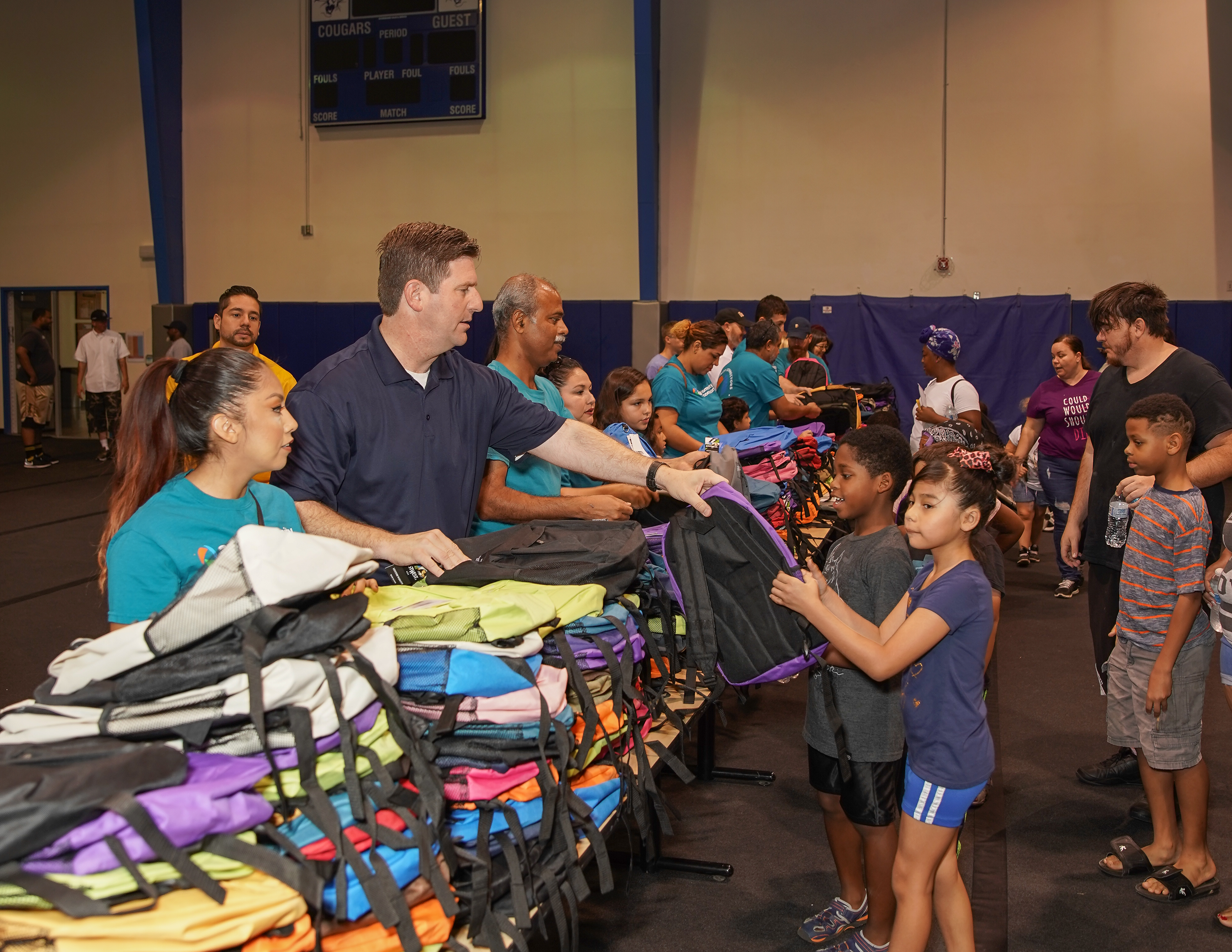 HeroZona is gearing up for its 7th annual back-to-school event. (File photo from 2019 event, courtesy of HeroZona)